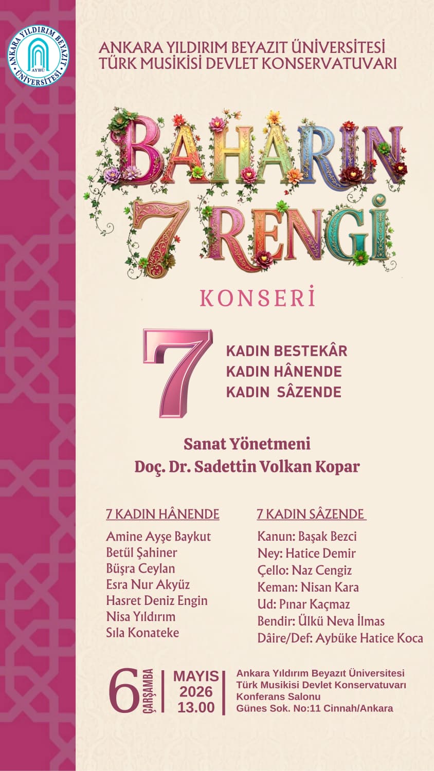 baharın 7 rengi konseri