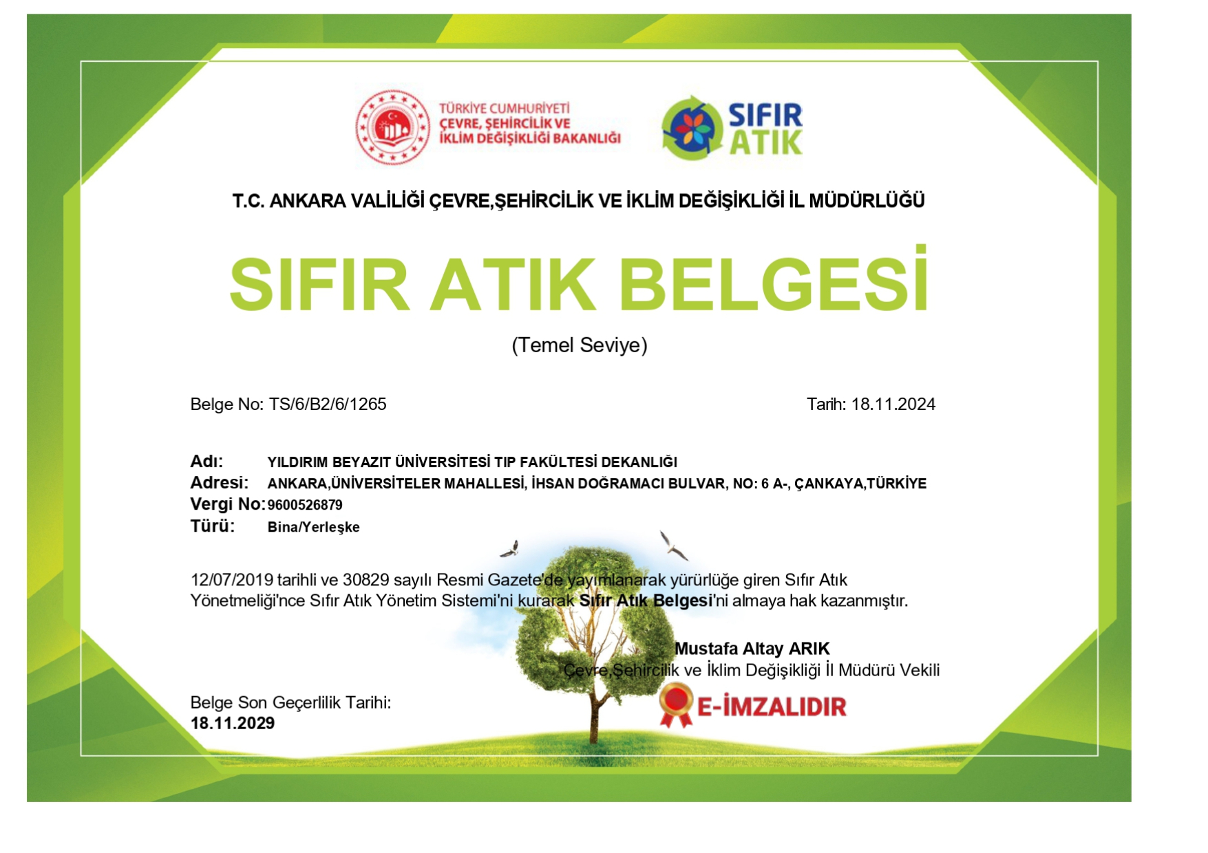 sertifika