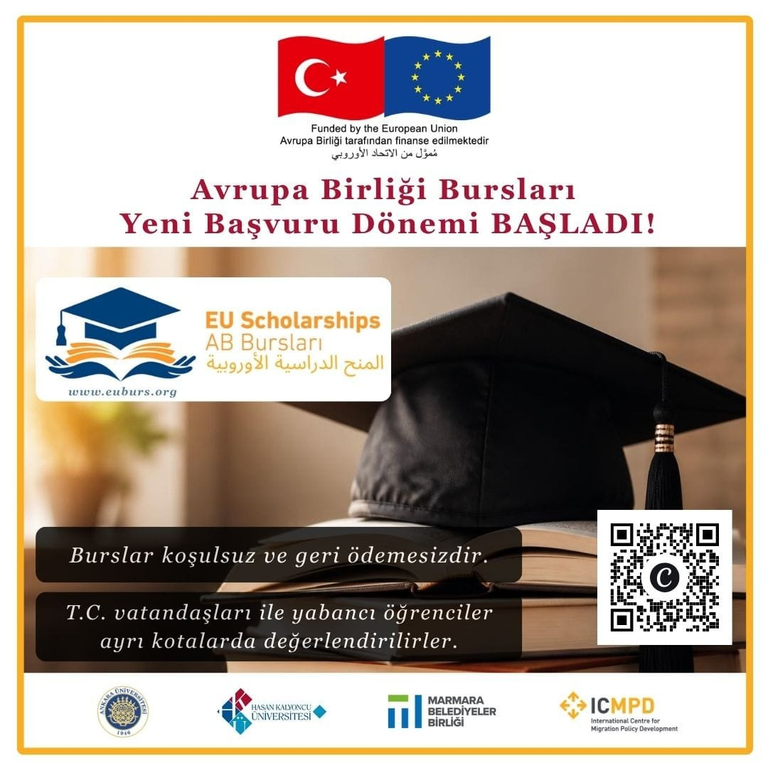 AB Bursları Başvuru ilanı