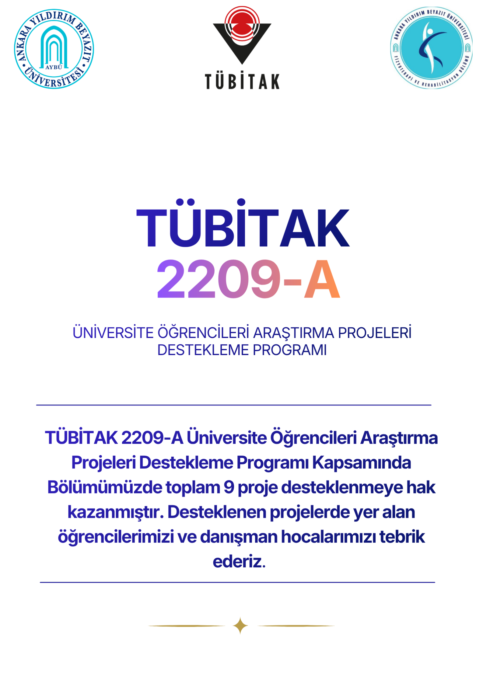 2209-A Proje Afişi