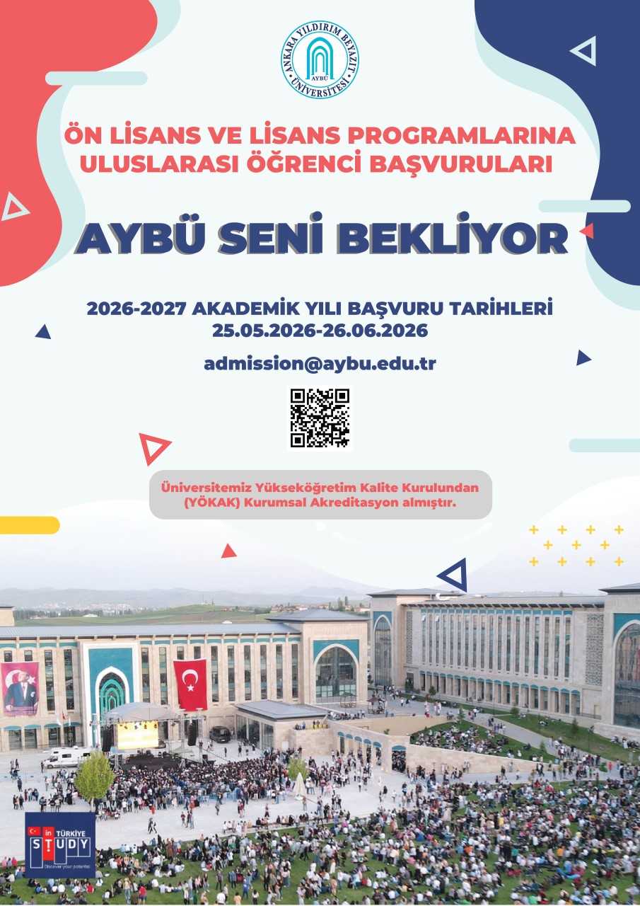 AYBÜ 2026-2027 ULUSLARARASI ÖĞRENCİ ALIMI