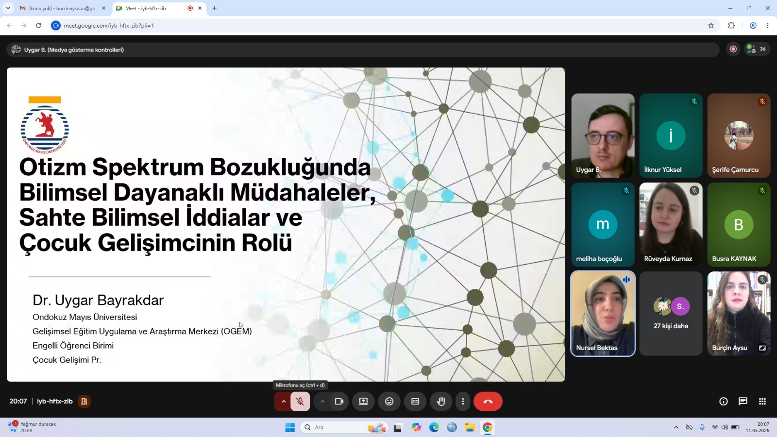 Özel Eğitim Seminerleri'nin ikincisine ait fotoğraf