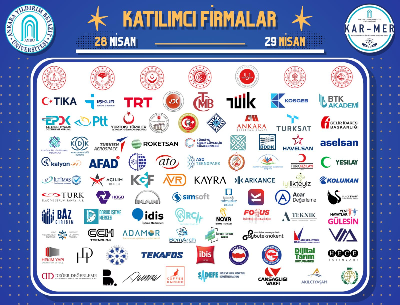 Katılımcı Firmalar Afiş