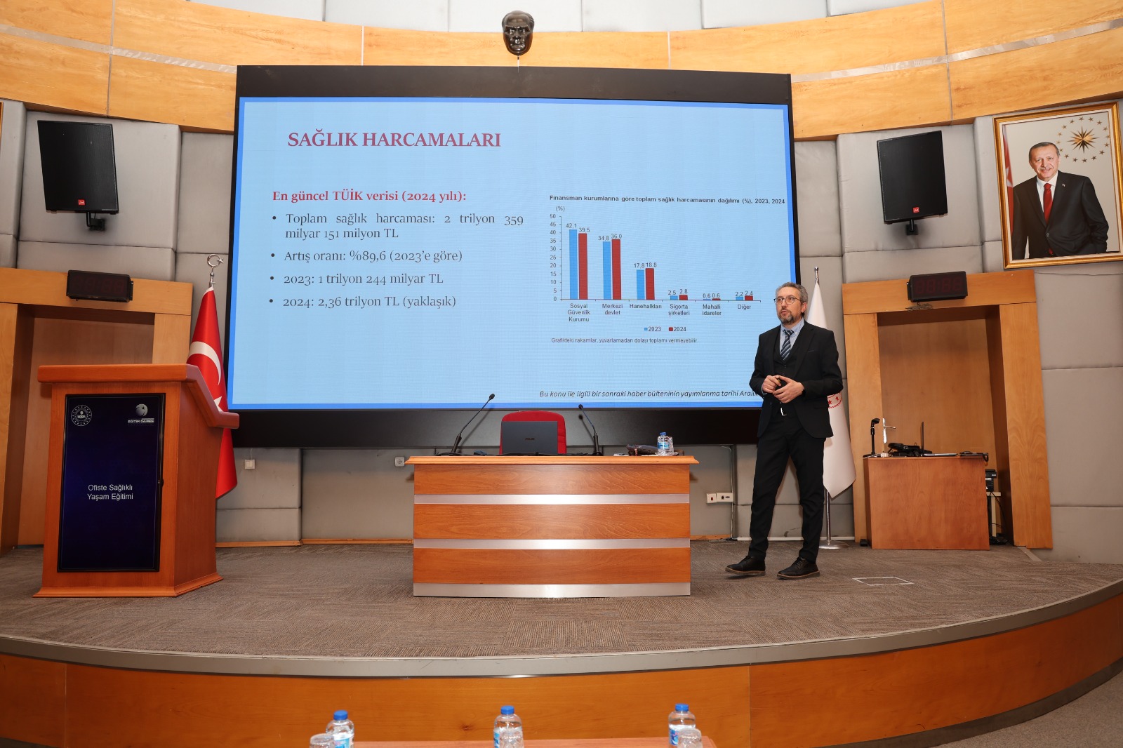 eğitim sunum fotoğrafı
