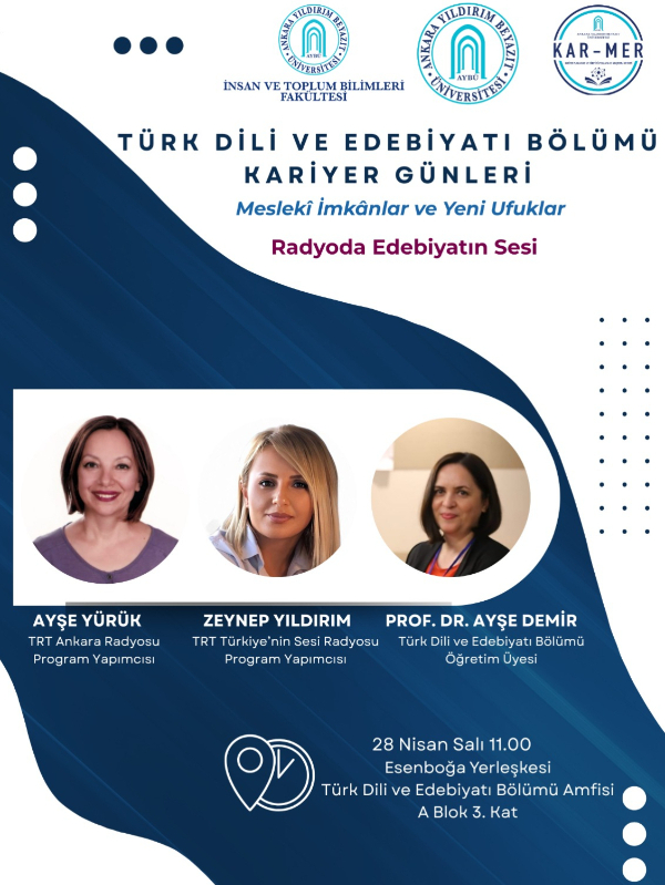 28 Nisan Tarihli Kariyer Günleri Toplantısı Afişi