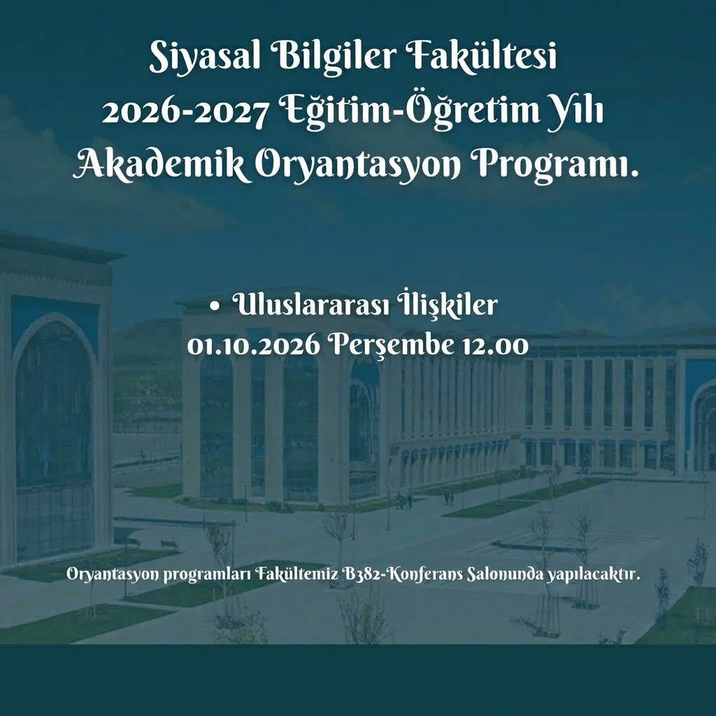 Oryantasyon duyurusu
