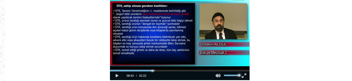 ÜTT Yeterlilik Eğitiminden alınan bir görsel.