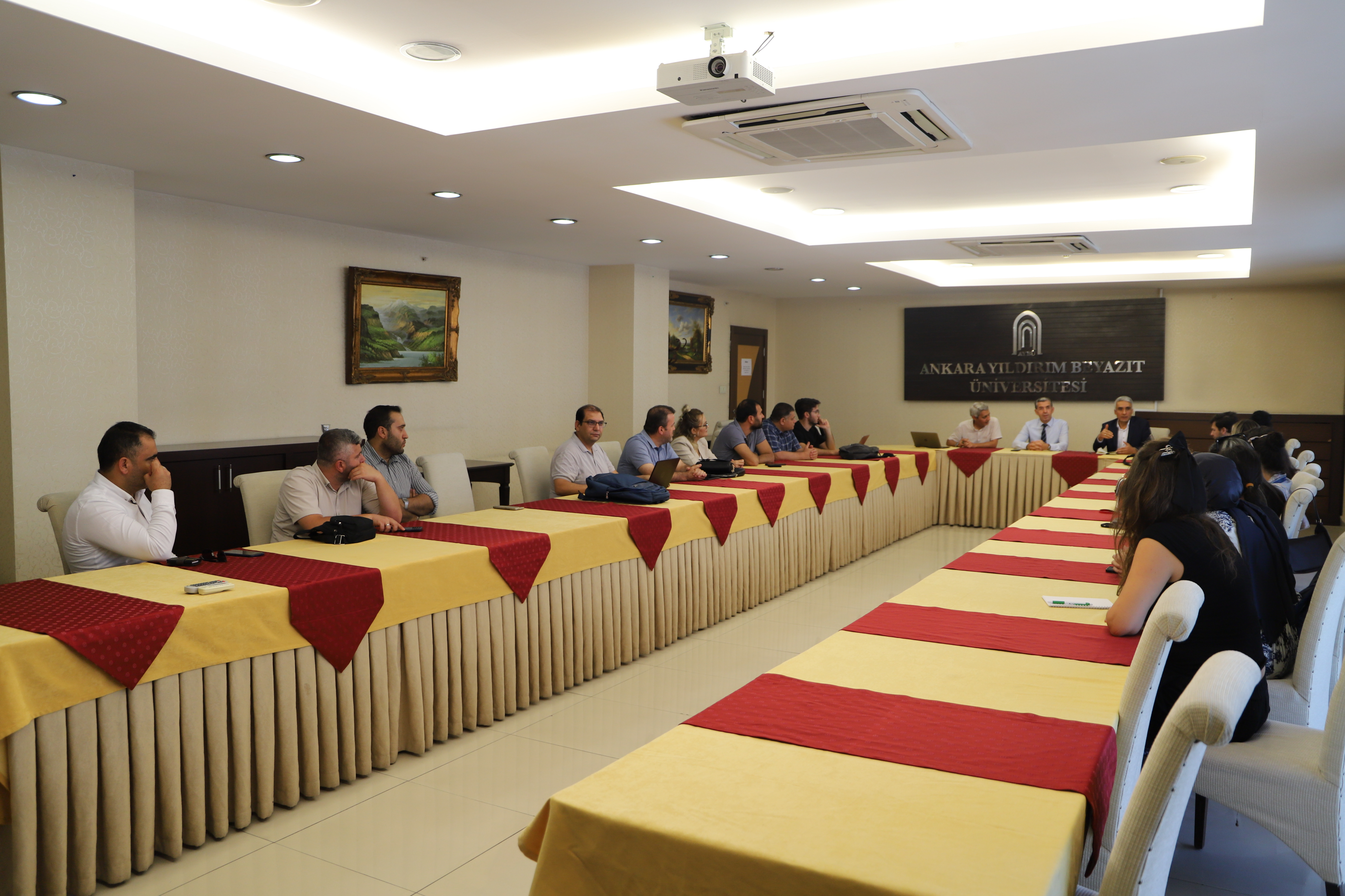 A group photo of our faculty members at the workshop.