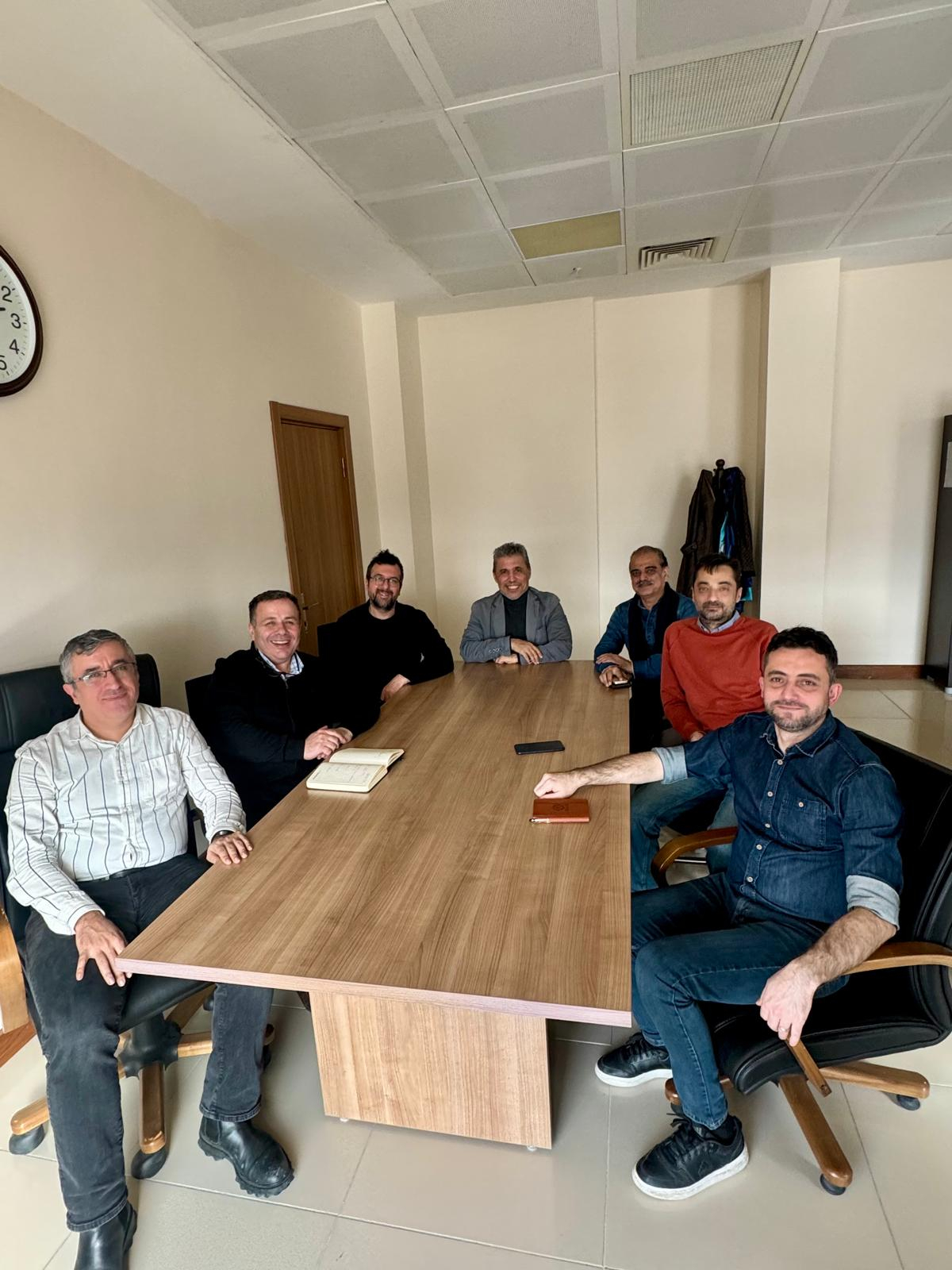 A photo from the meeting between the faculty members from the Faculty of Business and the Department of Economics. 