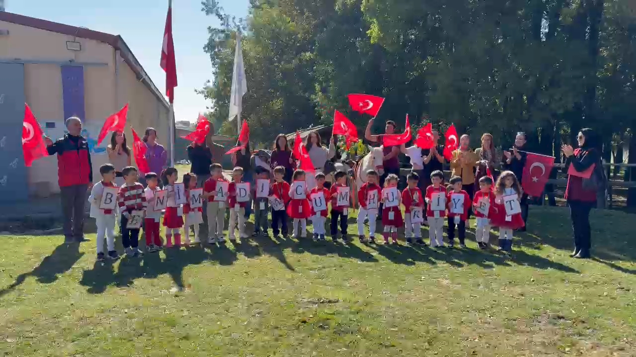 AYBÜ Hippoterapi Merkezi’nde 29 Ekim Cumhuriyet Bayramı Coşkusu