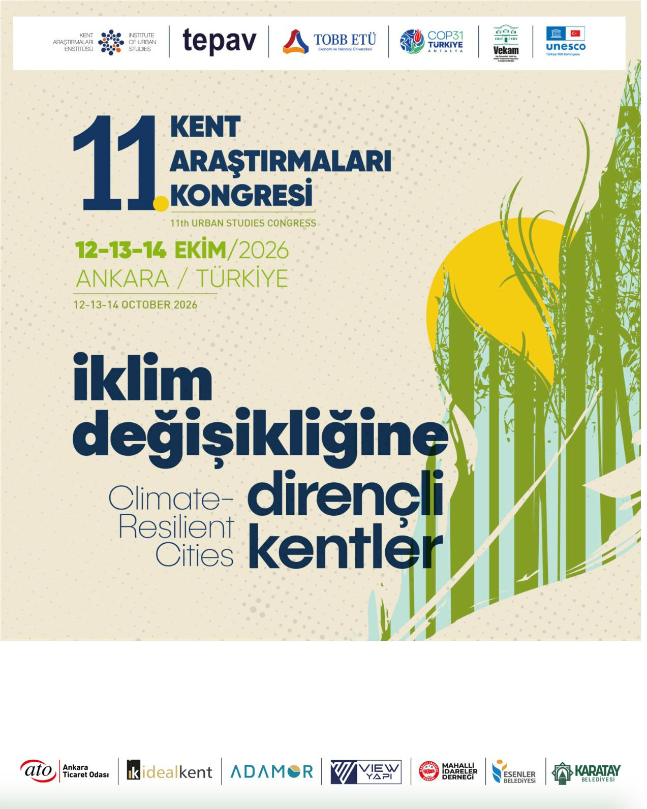 Kongreye dair afiş görseli