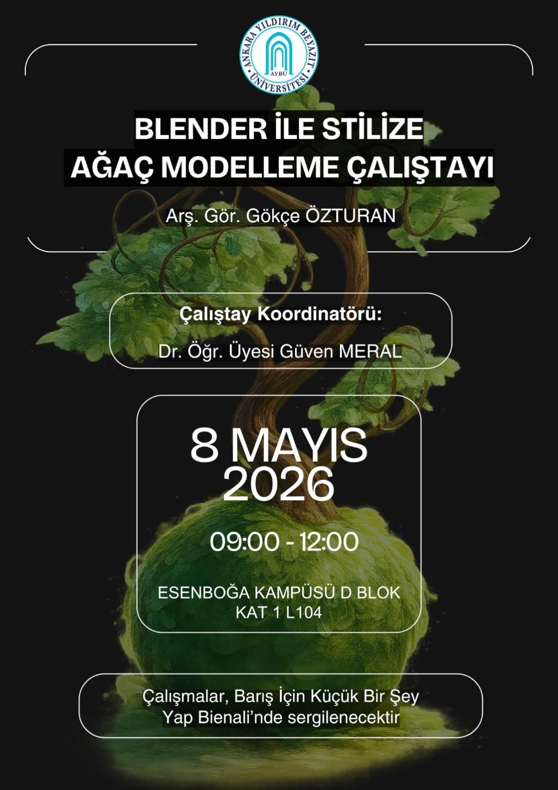 çalıştay afiş