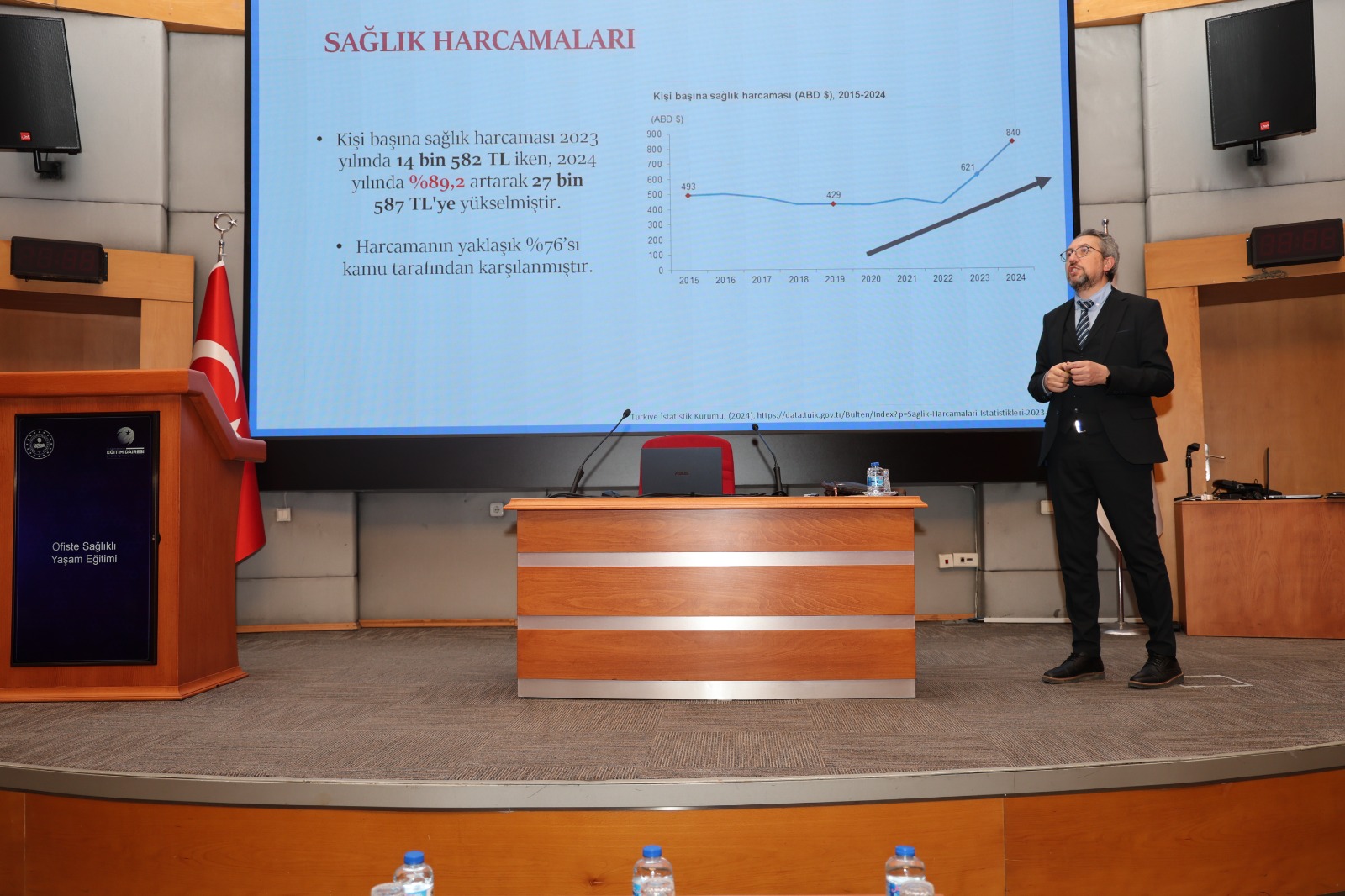 eğitim sunum fotoğrafı