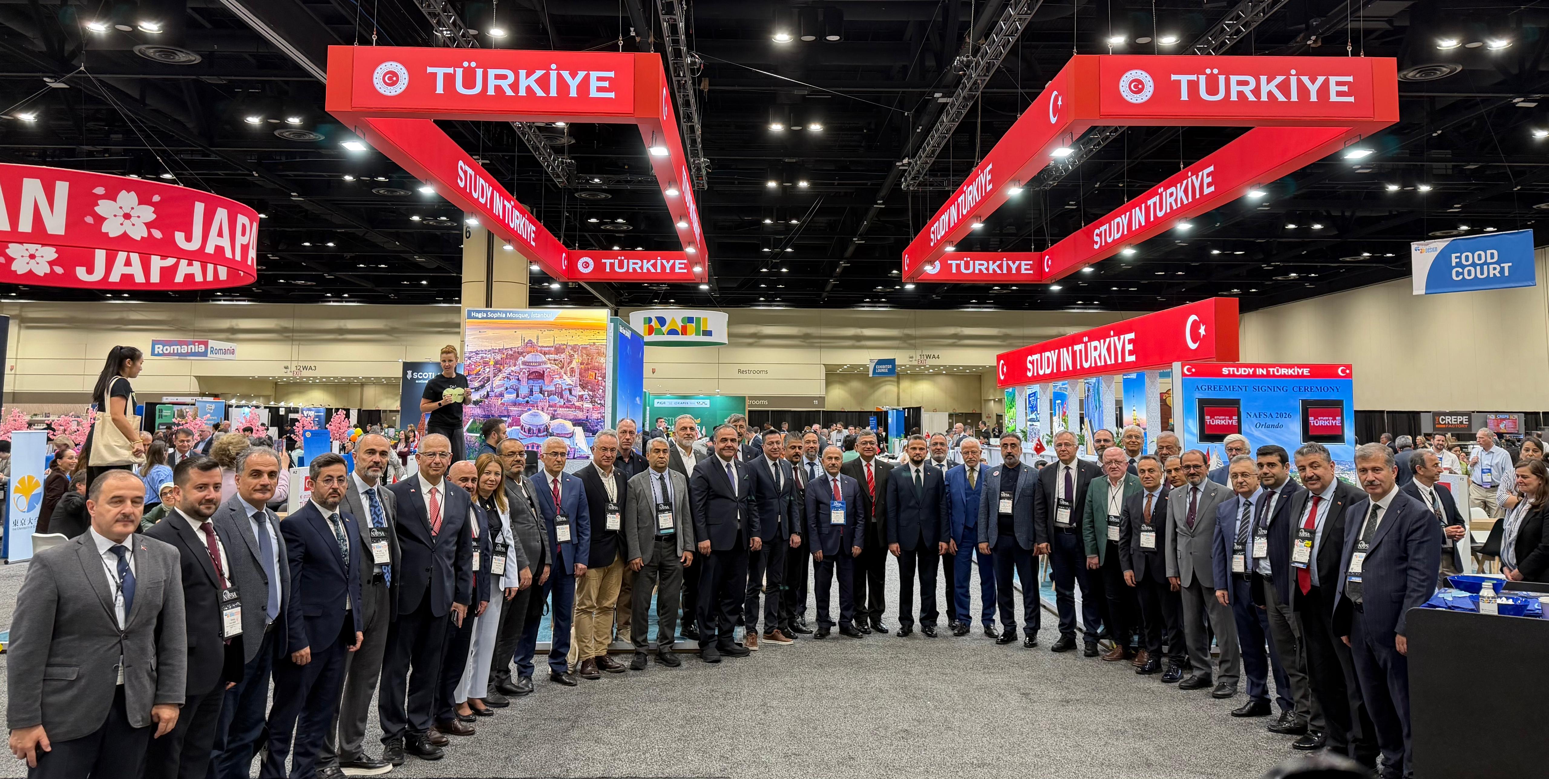 AYBÜ, NAFSA 2026 da Yeni Uluslararası İş Birliklerine İmza Attı