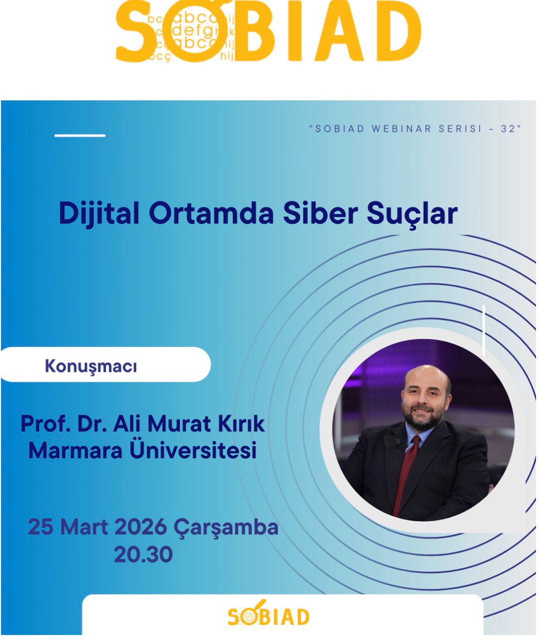 Sobiad Akademi Eğitimleri, Dijital Ortamda Siber Suçlar