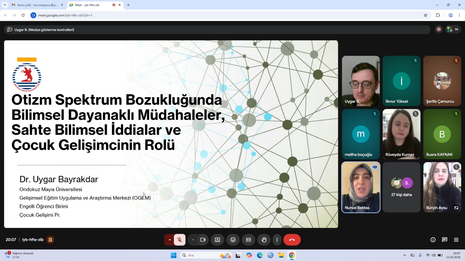 Özel Eğitim Seminerleri'nin ikincisine ait fotoğraf