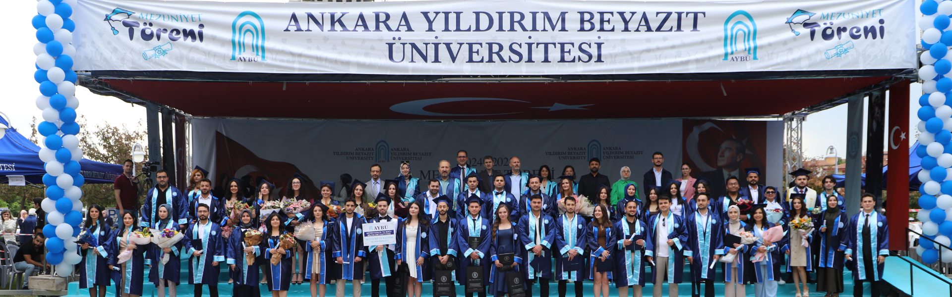 Mezuniyet töreni gerçekleşti. Mezunlarımıza başarılar dileriz.