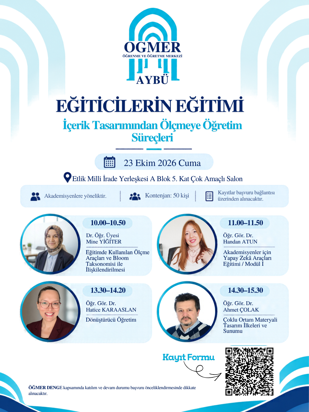EĞİTİCİLERİN EĞİTİMİ | İçerik Tasarımından Ölçmeye Öğretim Süreçleri