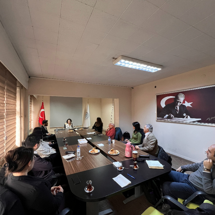 öğretim üyelerimiz, mezun konuklarımız ve öğrencilerimiz