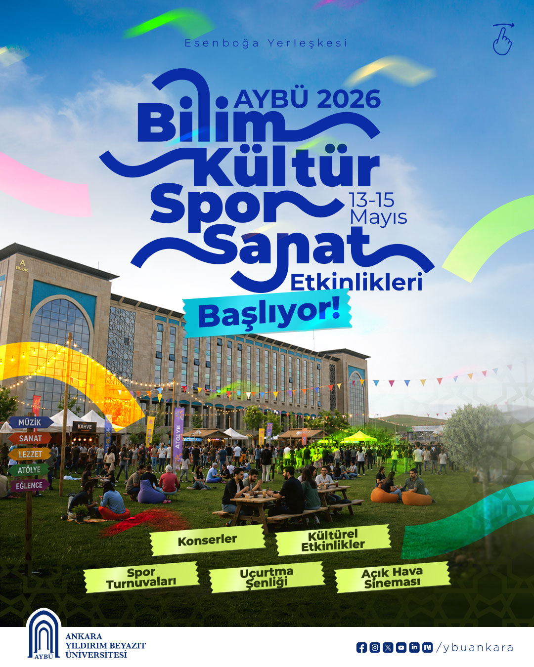 bilim kültür spor sanat etkinlikleri başlıyor!