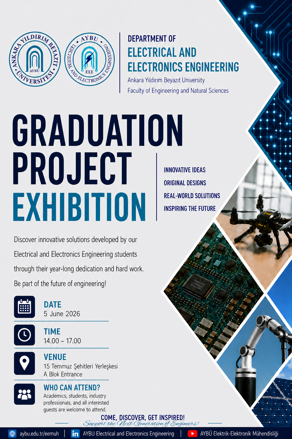 Regarding the 2025–2026 Spring Semester Graduation Projects