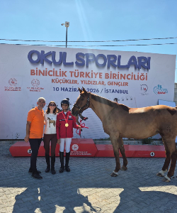 AYBÜ’lü Binici Defne Turasan’dan Türkiye Şampiyonluğu