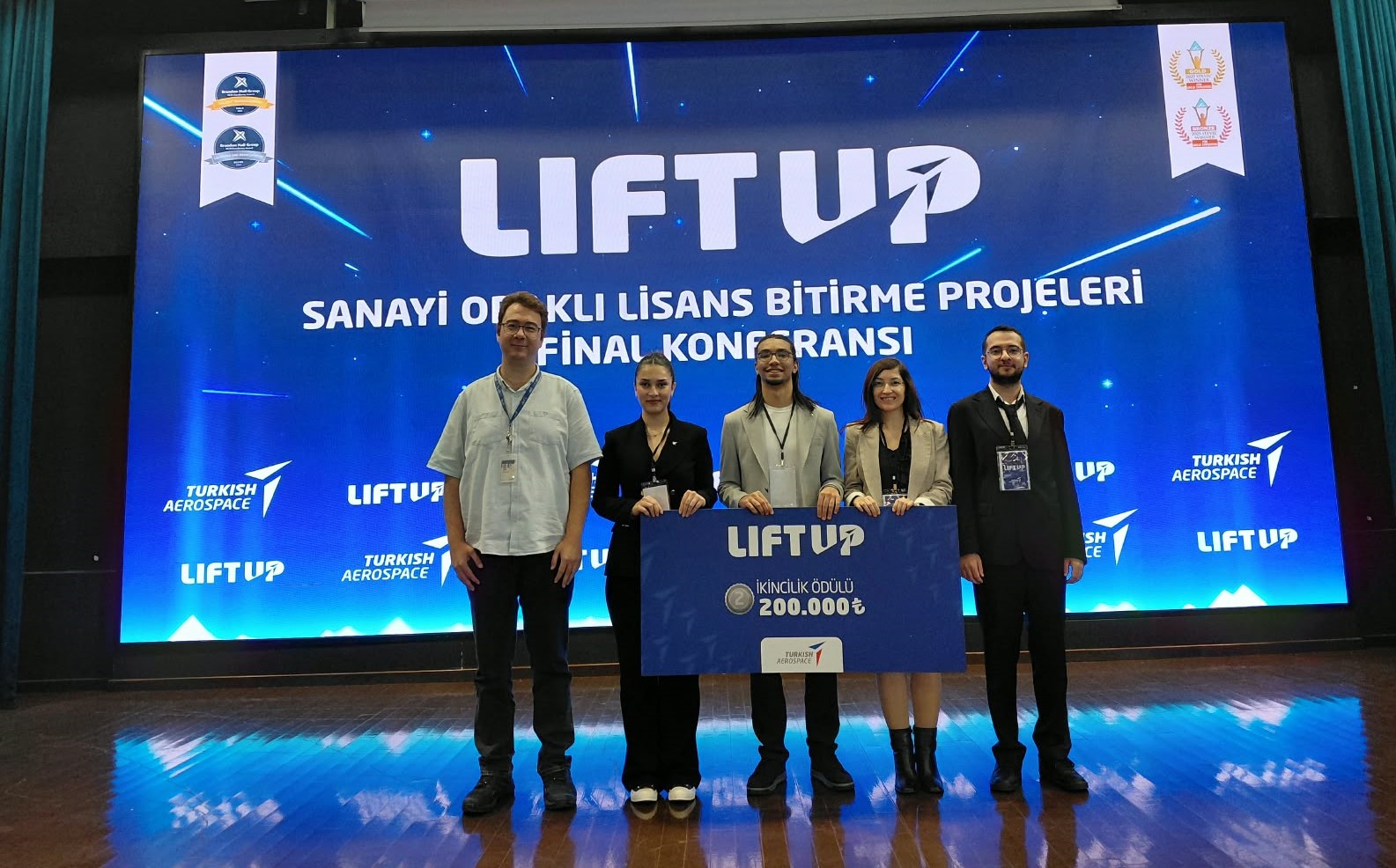 AYBÜ’den TUSAŞ LIFT UP’ta Türkiye İkinciliği