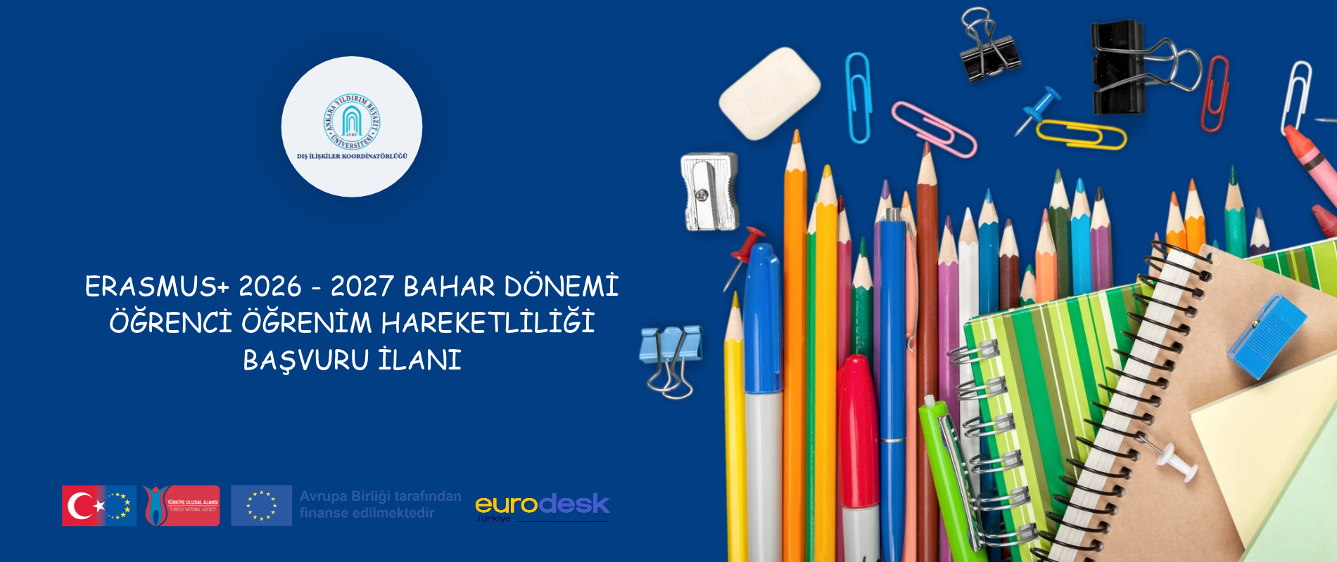 Başvuru ilanına ait görseldir. 