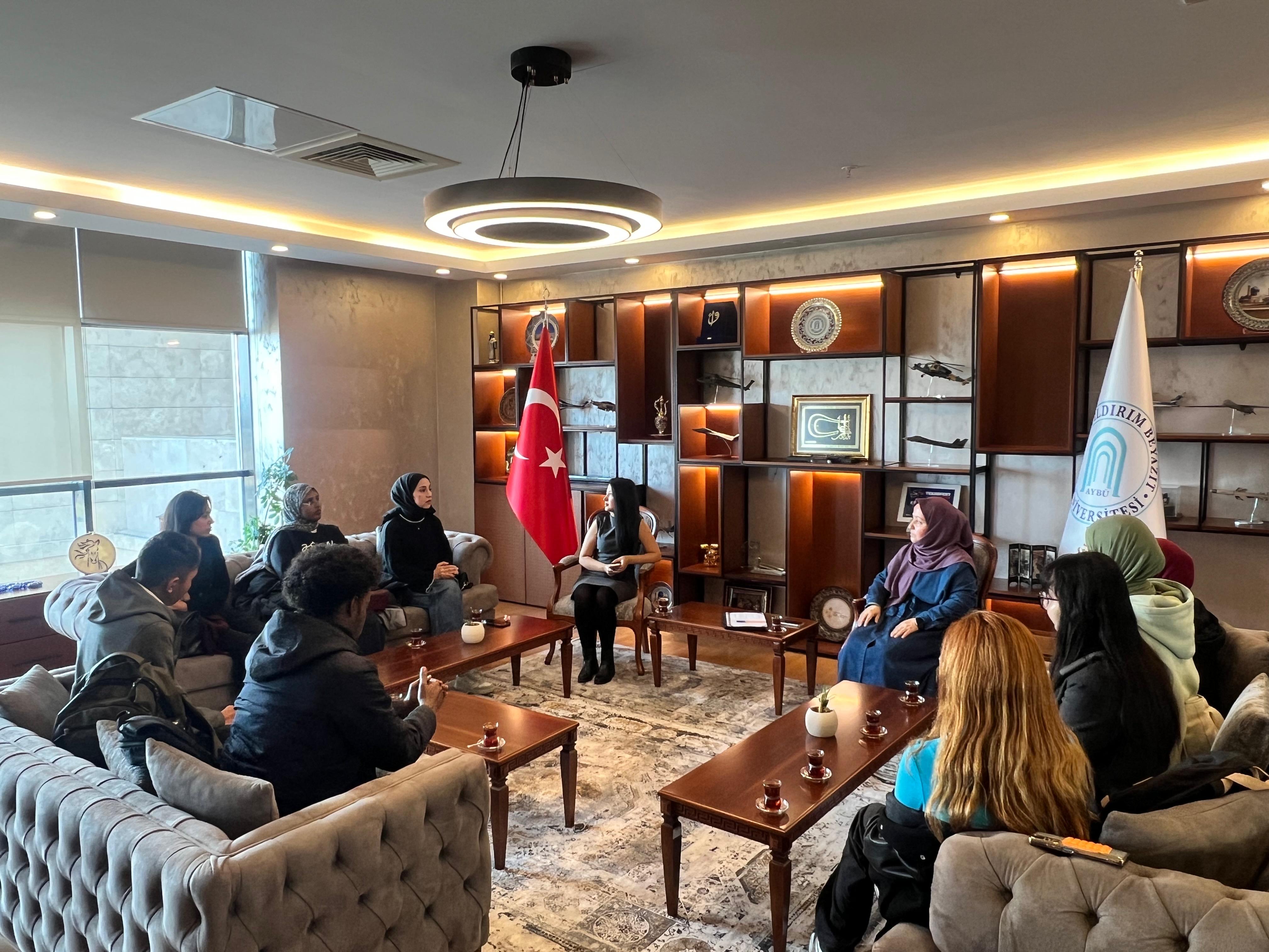 Tanışma Toplantısından bir kare