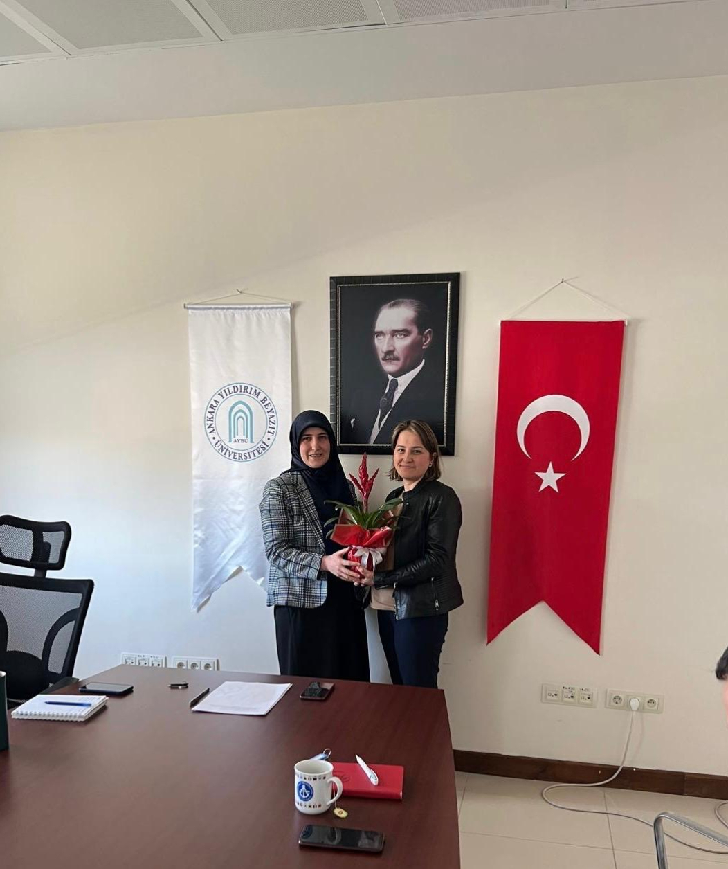 Öğretim Üyesi Atama Tebriği Fotoğrafı 