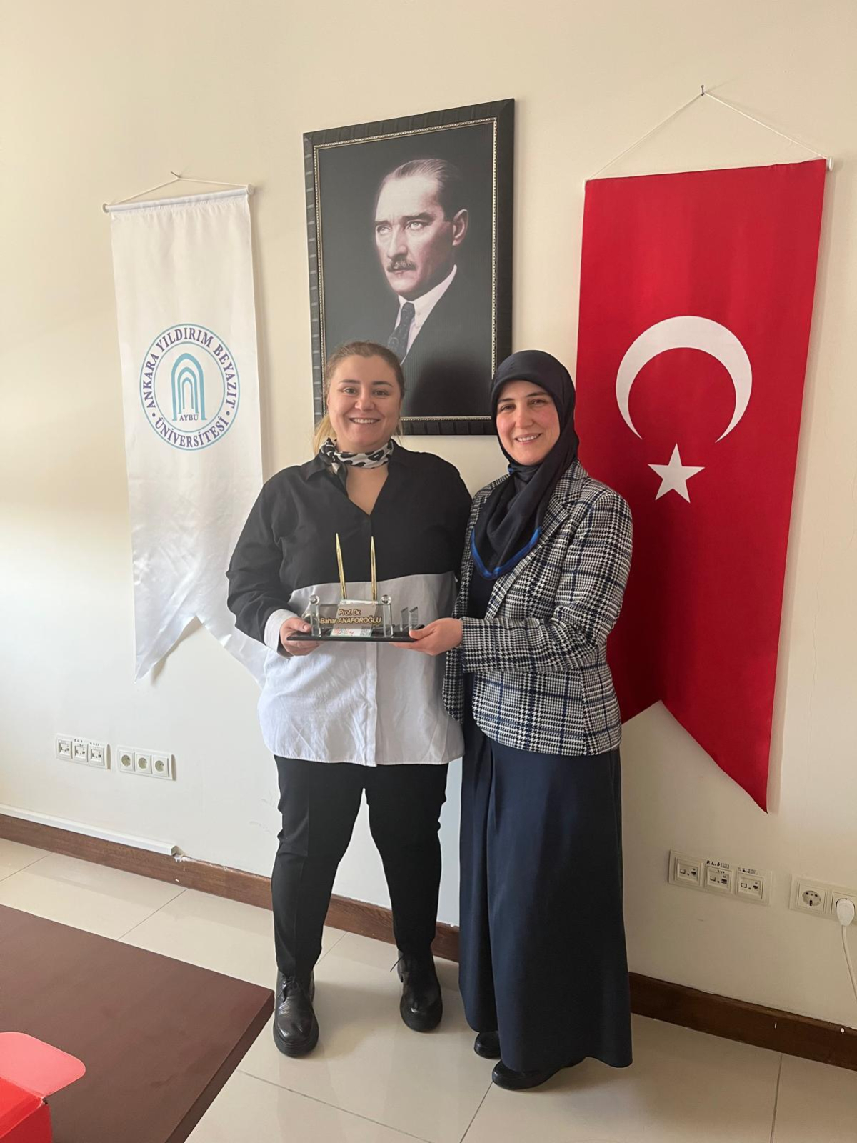 Profesörlük Atama Tebriği Fotoğrafı 