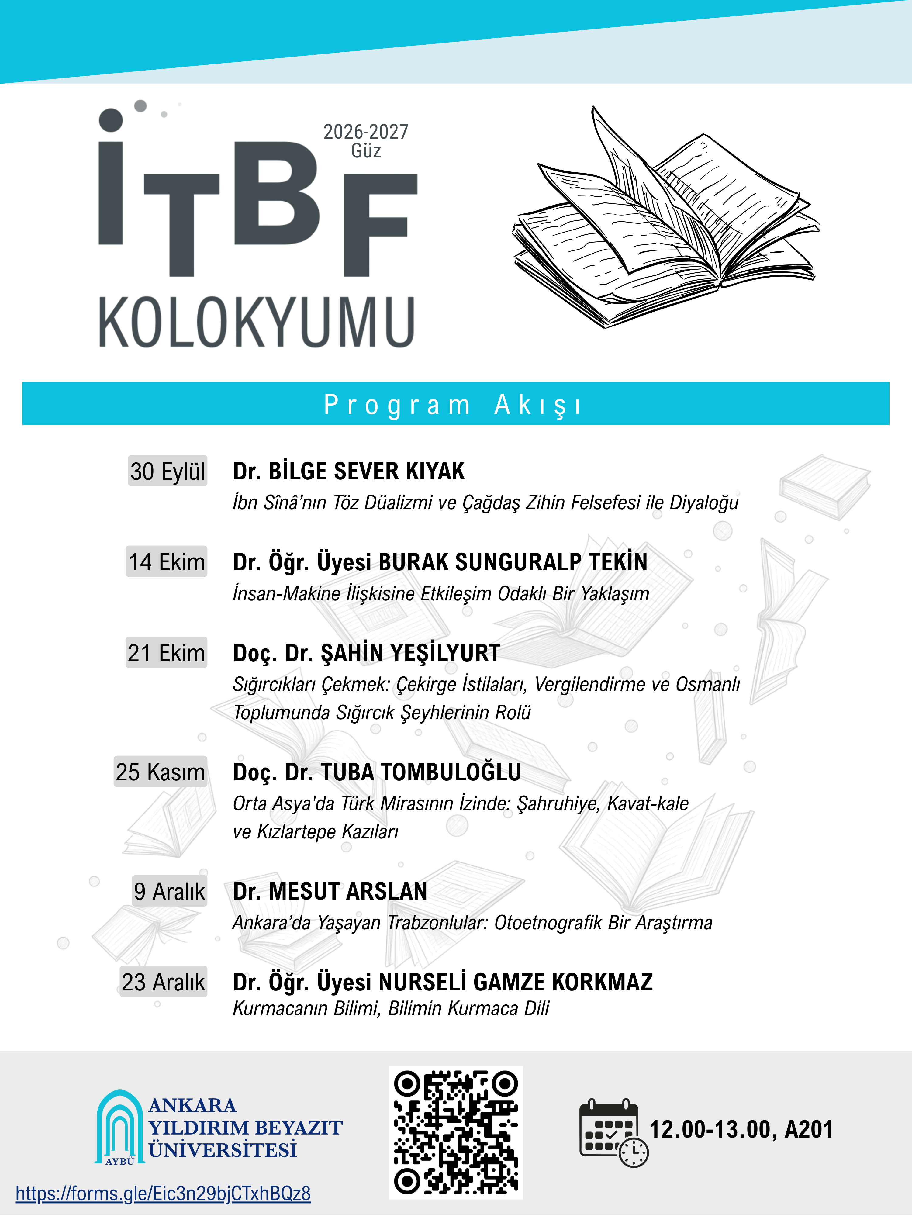İTBF kolokyum program akışı