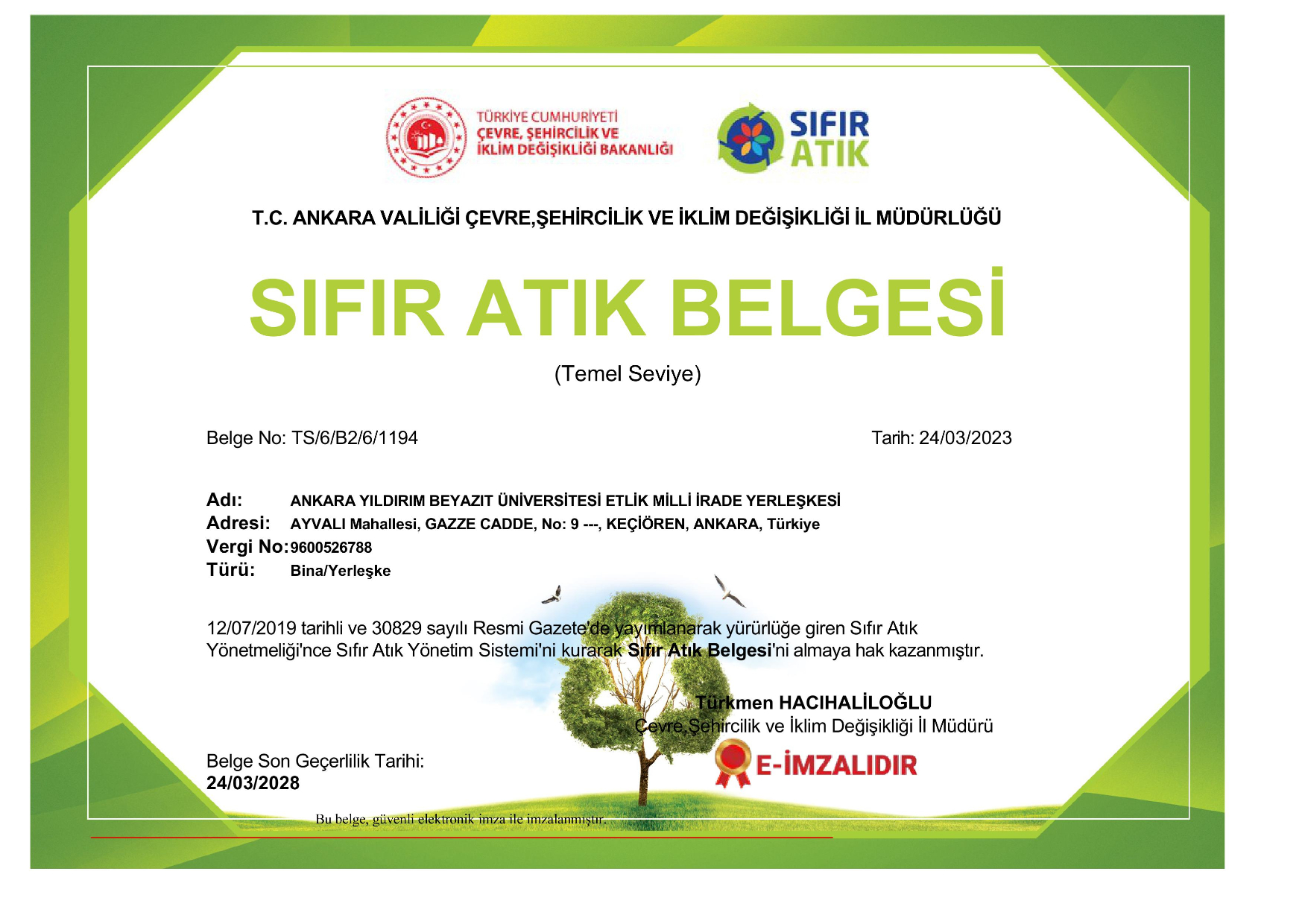 sertifika