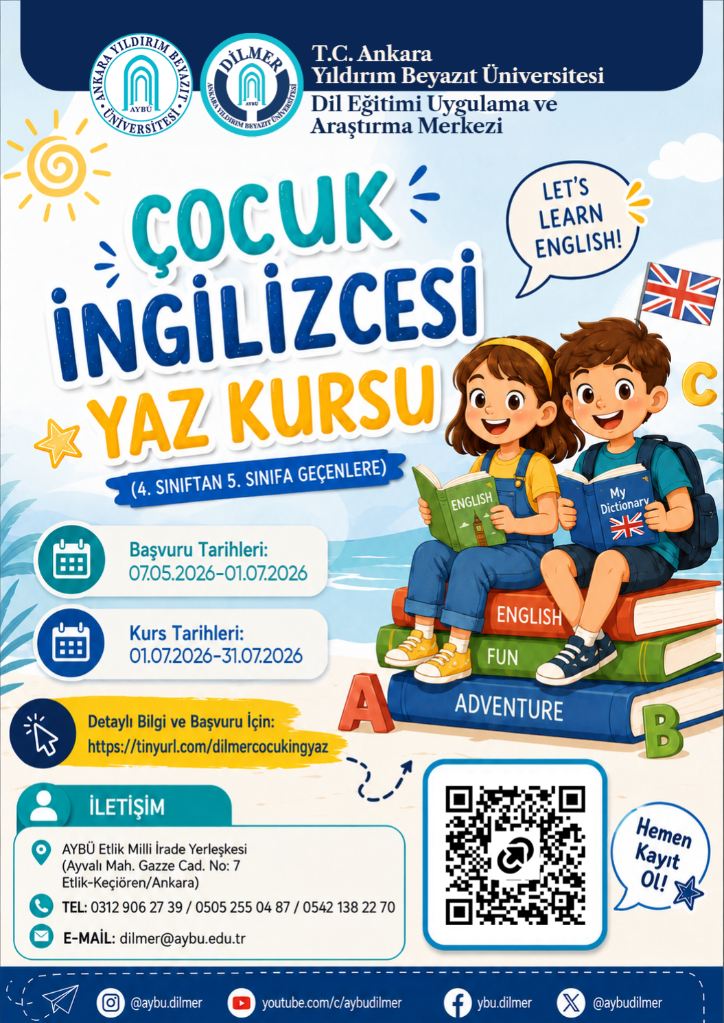 Çocuk İngilizcesi Kursu