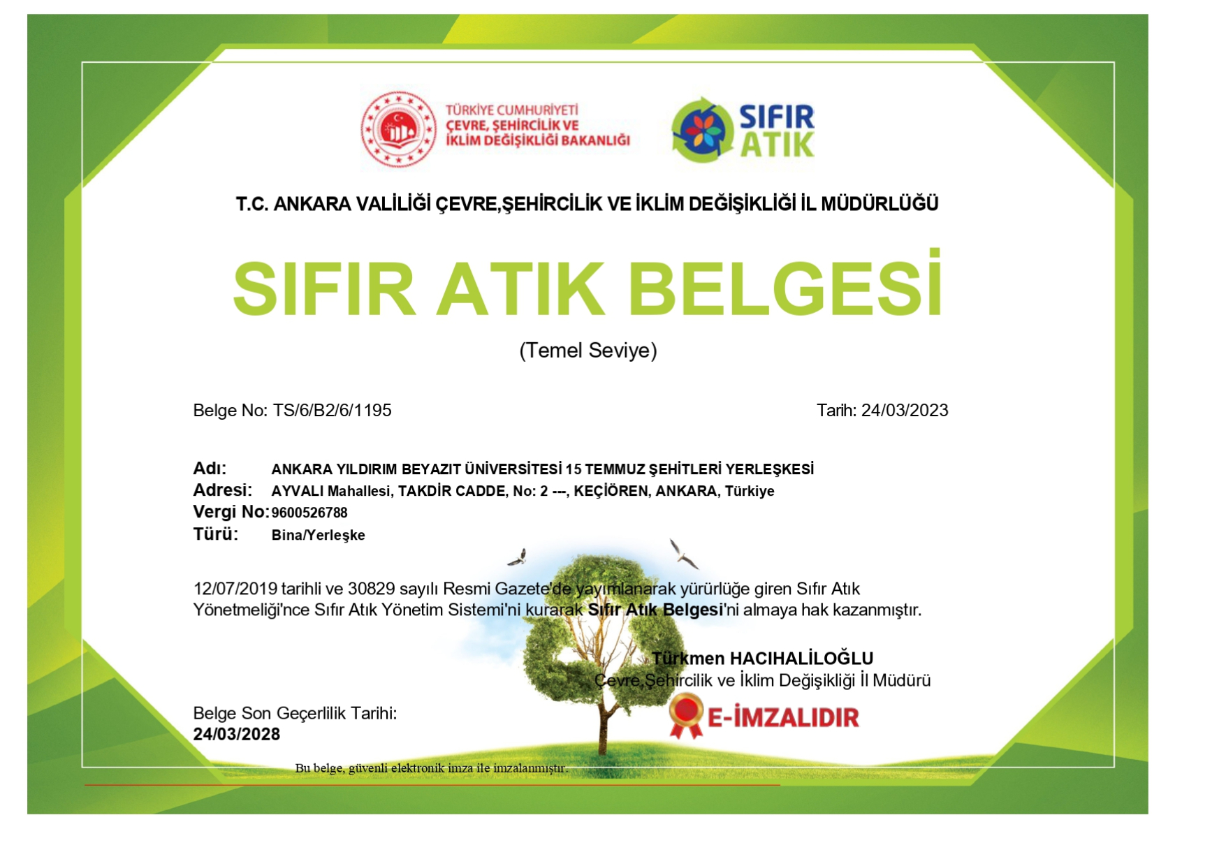 sertifika