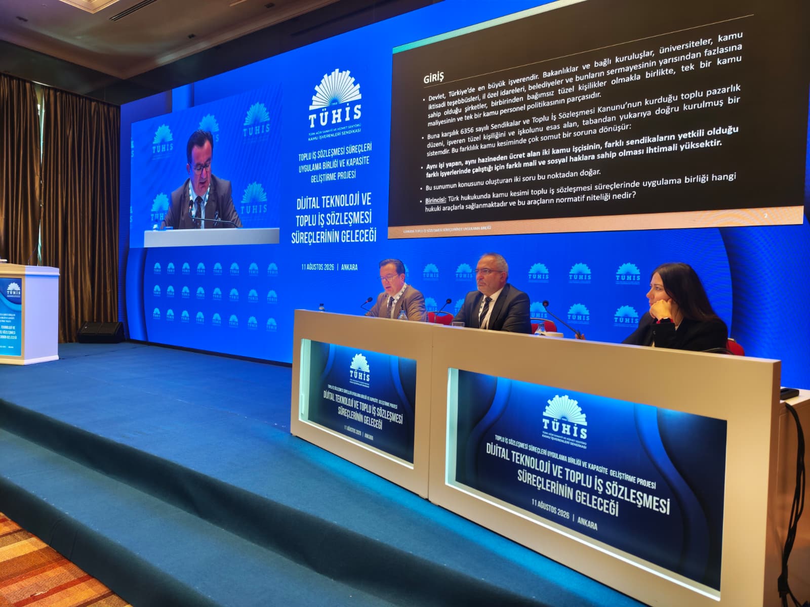 Dijital Teknoloji ve Toplu İş Sözleşmesi Süreçlerinin Geleceği Semineri