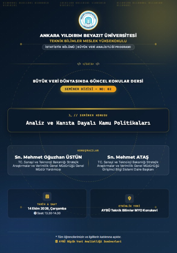 SEMİNER AFİŞİ