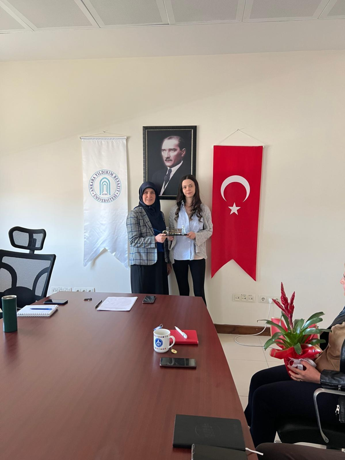Öğretim Üyeliği Atama Tebrik Fotoğrafı 