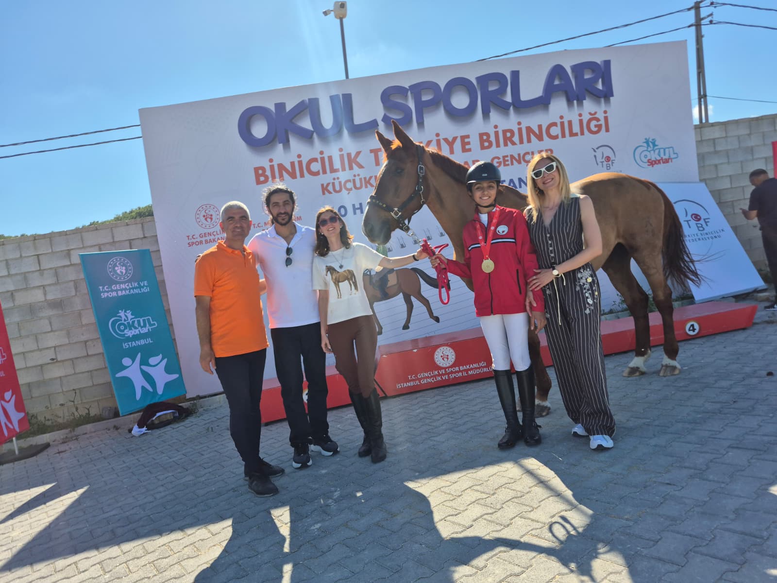okul sporları binicilik türkiye birinciliği aybüye