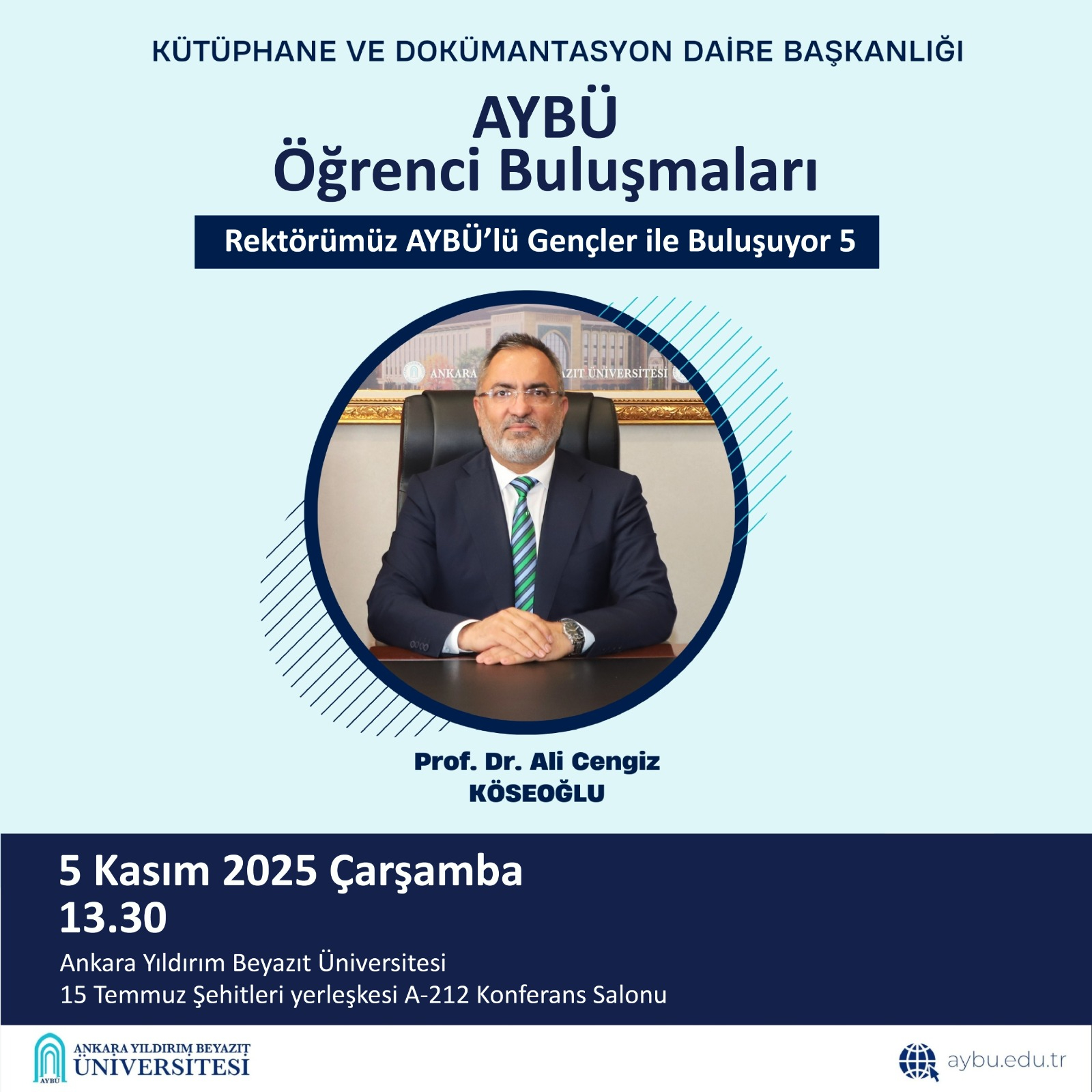 Rektör Ali Cengiz Köseoğlu