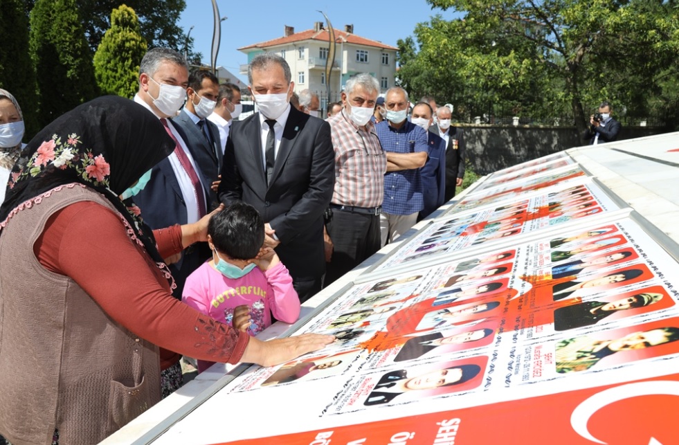 Meslek Yüksekokulumuz Çubuk'ta Gerçekleştirilen 15 Temmuz Programında Temsil Edildi