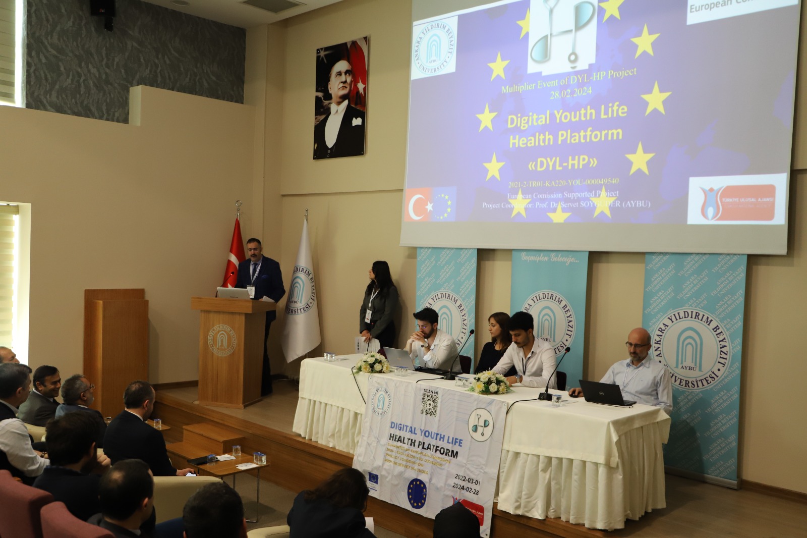 Avrupa Birliği Destekli “Digital Youth Life Health Platform(DYL-HP) Projenin Tanıtım Toplantısı Gerçekleşti
