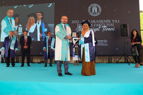 2022 - 2023 Bölümümüz Mezuniyet Töreni Yapıldı