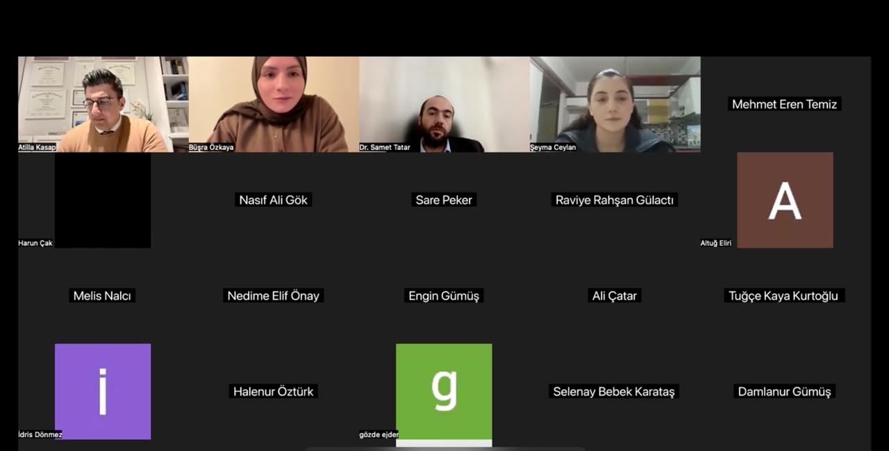 Hukuk ve Teknoloji Webinarı 4 Gerçekleştirildi