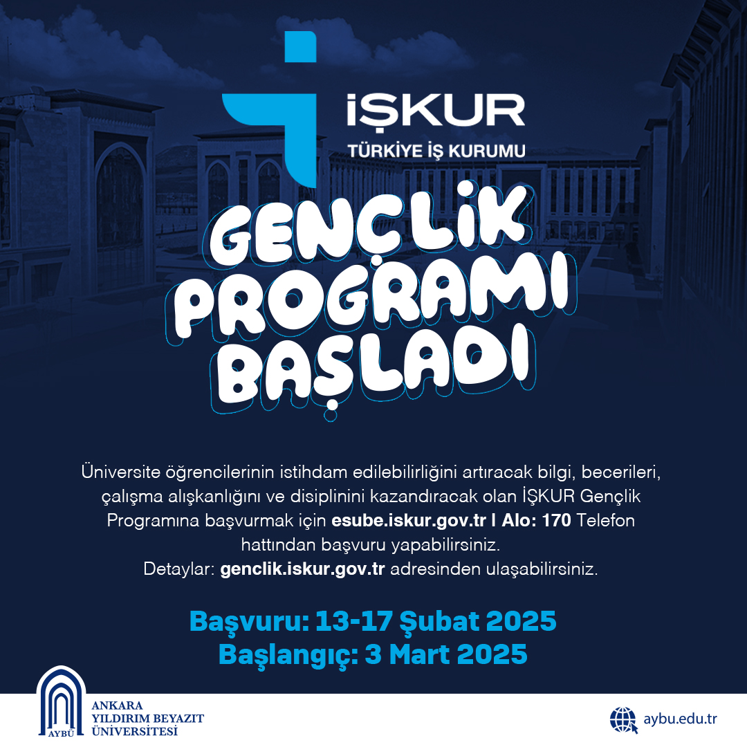 İŞKUR Gençlik Programı Başladı