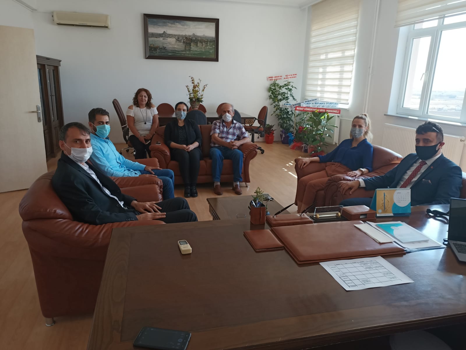 ŞEREFLİKOÇHİSAR KAYMAKAMI SAYIN ZAFER ENGİN YERLEŞKEMİZİ ZİYARET ETTİ