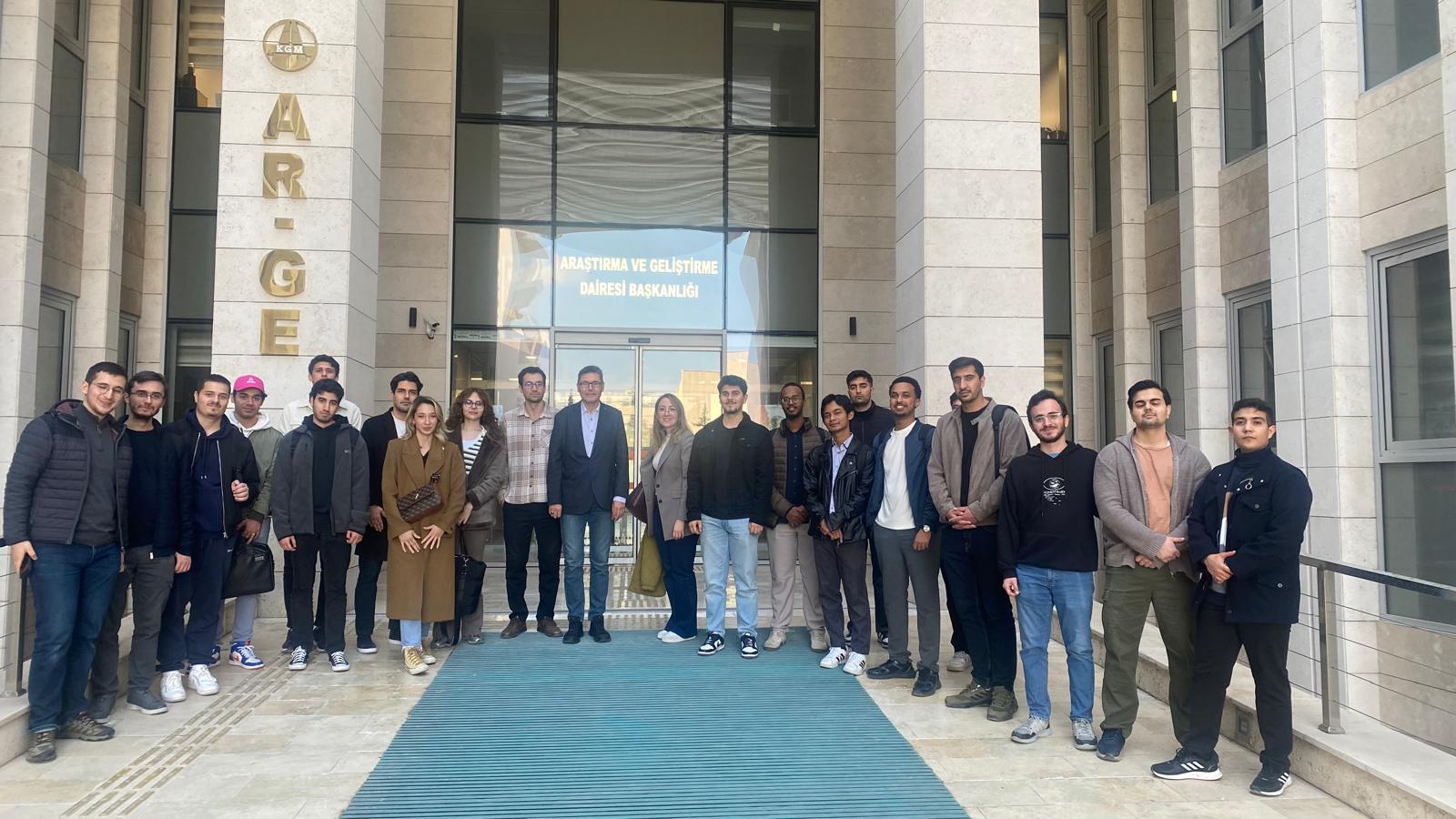 CE411 Highway Materials Dersi Kapsamında Karayolları Genel Müdürlüğü’ne Teknik Gezi