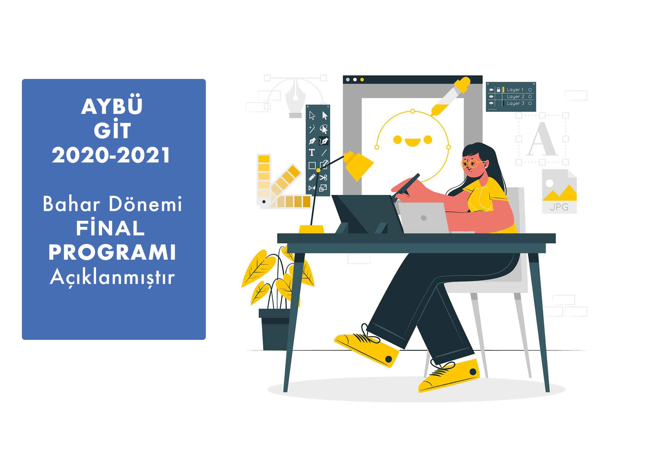 2020-2021 Bahar Dönemi Final Sınavları Programı öğrencilerimizin OBS'de kayıtlı olan mail adreslerine gönderilmiştir.