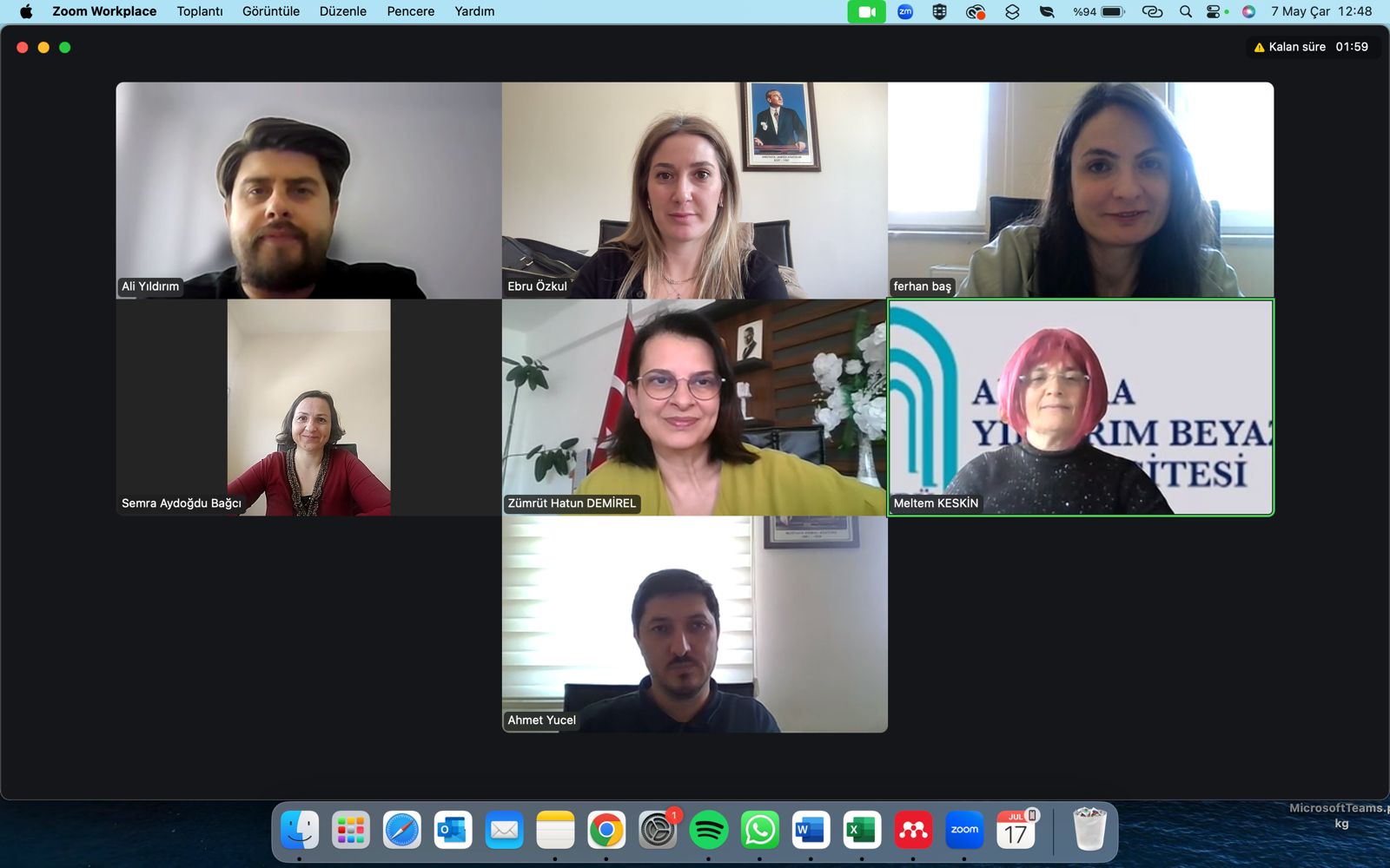 Fakültemiz Kalite Komisyonu ile Akreditasyon İşlemleri Koordinatörlüğü Toplantısı Gerçekleştirildi.