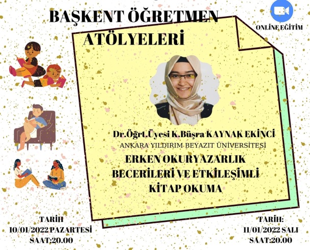 Bölümümüz Dr. Öğr. Üyesi K. Büşra KAYNAK EKİCİ tarafından “Etkileşimli Kitap Okuma” konulu seminer verilmiştir.